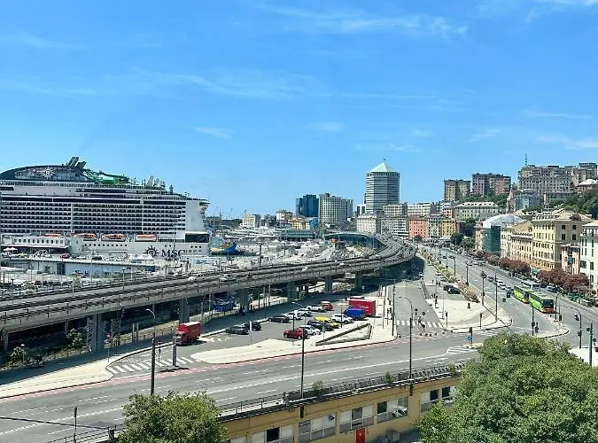 아파트 Due Passi Dal Porto 제노바